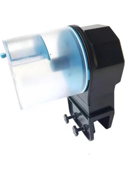 Mavi Stil Pratik Balık Tankı Besleyici 100MLG Otomatik Balık Besleyici Ayarlanabilir Miktar Akvaryum Otomatik Zamanlayıcı Gıda Dağıtıcı Zamanlama (Yurt Dışından)