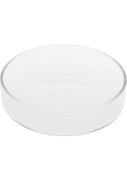 L Tarzı KX4B Karides Besleme Tabağı Yuvarlak Tepsili Şeffaf Cam Kase (Yurt Dışından)