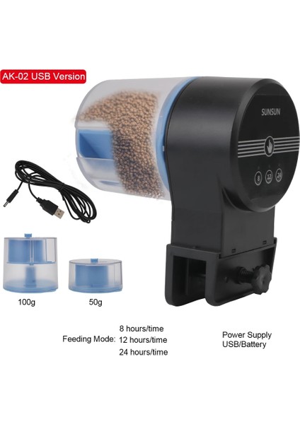 Zamanlayıcı Gıda Besleme Akıllı Zamanlama Otomatik Japon Balığı Besleyici Akvaryum Balık Besleyici Saat Otomatik Balık Besleyici (Yurt Dışından) modelleri