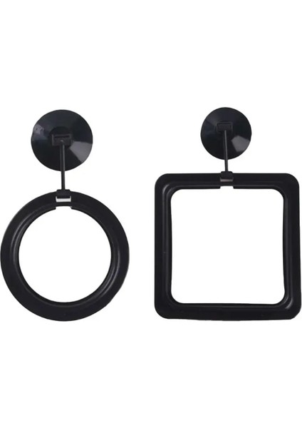 Yuvarlak Tarz Akvaryum Balık Besleme Halkası Balık Tankı Kalp Yüzen Istasyon Yiyecek Tepsisi Vantuz ile Kare Yuvarlak Besleyici Balık Tankı Aksesuarı (Yurt Dışından) fiyatları