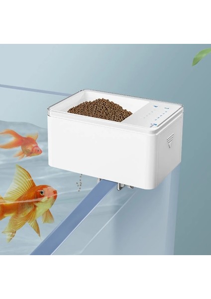 Akıllı Otomatik Besleyici Zamanlayıcı Dağıtıcı 70 ml LED Dijital Ekran Besleme Makinesi Için Akvaryum Balıkları Tankı (Yurt Dışından) fiyatları