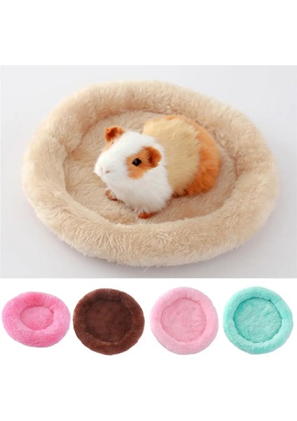 Kahve Tarzı S Beden Uyku Yatak Kirpi Hamster Yatak Yuvarlak Şekil Sıcak Tutmak Lla Tavşan Küçük Hayvan Yuva Kafesi Aksesuarları (Yurt Dışından)