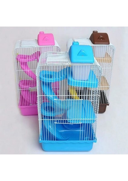 D-Talaş Tarzı Komple Set Hamster Kafesi Hattı Besleme Su Isıtıcısı Ev Oyuncaklar Pet Hamster Ahşap Sonbahar ve Kış Sıcak Aksesuarları Fare Evi (Yurt Dışından)