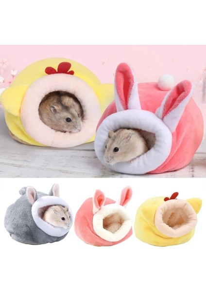 Sarı Stil Hamster Hamak Kış Sıcak Kadife Küçük Evcil Hayvan Kafesi Uyku Yuva Yatak Kobaylar Için Kirpi Sincap Kafes Aksesuarları (Yurt Dışından)