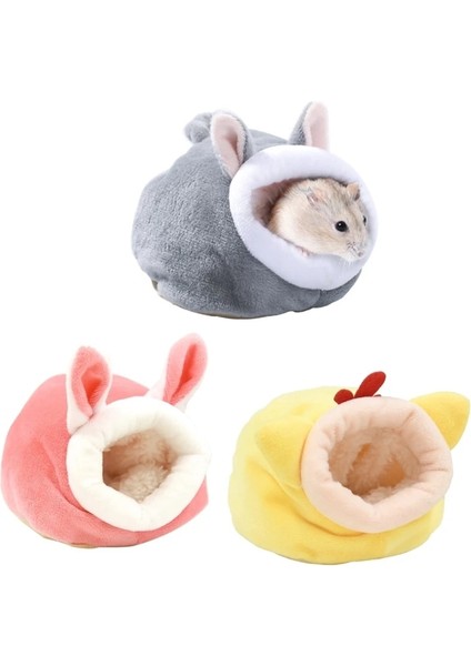 Sarı Stil Hamster Hamak Kış Sıcak Kadife Küçük Evcil Hayvan Kafesi Uyku Yuva Yatak Kobaylar Için Kirpi Sincap Kafes Aksesuarları (Yurt Dışından)