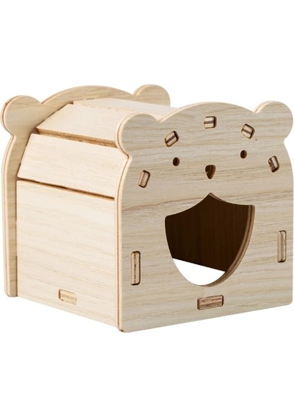 No.5 Tarzı Hamster Ahşap Ev Hideout Küçük Hayvan Habitat Doğal Ahşap Tırmanma Oyun Kulübesi Çiğniyor Oyuncaklar Cüce Hamster Için (Yurt Dışından) fırsatları