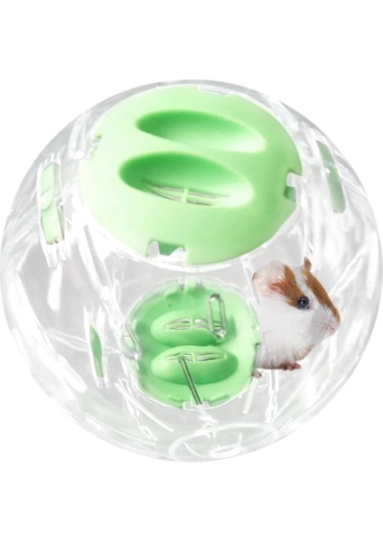 Yeşil Stil M Boyutu Hamster Nefes Alabilir Şeffaf Top Braketi Olmadan Hamster Oyuncak Evcil Hayvan Ürün Küçük Koşu Topu 3 Renk Plastik Küçük Evcil Hayvanlar Için Fit (Yurt Dışından)