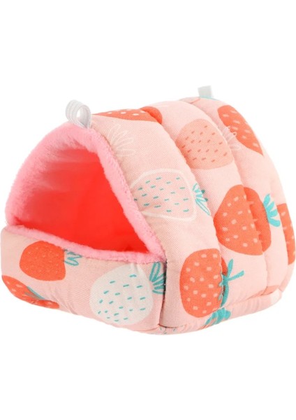 Tip2 Tarzı S Beden Renkli Mini Hayvan Yatak Hamster Hamak Kış Sıcak Pamuk Rahat Yuva Kirpi Sincap Asılı Kafes Ev Mağara (Yurt Dışından)