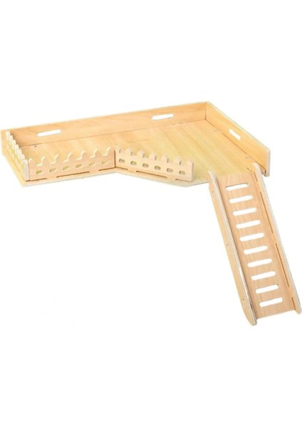 S Tarzı Hamster Platformu Faydalı Evcil Hayvan Mobilya Gömme Zıvana Inşaat Evcil Hayvan Aksesuarları Hamster Oyuncak Küçük Hayvan Platformu (Yurt Dışından)