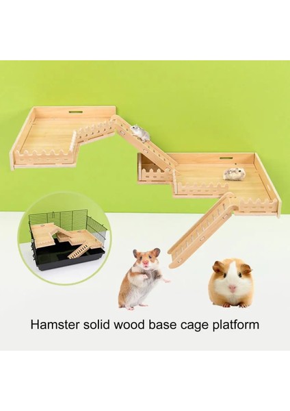 S Tarzı Hamster Platformu Faydalı Evcil Hayvan Mobilya Gömme Zıvana Inşaat Evcil Hayvan Aksesuarları Hamster Oyuncak Küçük Hayvan Platformu (Yurt Dışından)