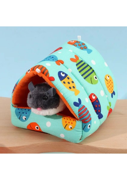TYPE15 Tarzı Xl Boyutu Renkli Mini Hayvan Yatak Hamster Hamak Kış Sıcak Pamuk Rahat Yuva Kirpi Sincap Asılı Kafes Ev Mağara (Yurt Dışından) indirimleri