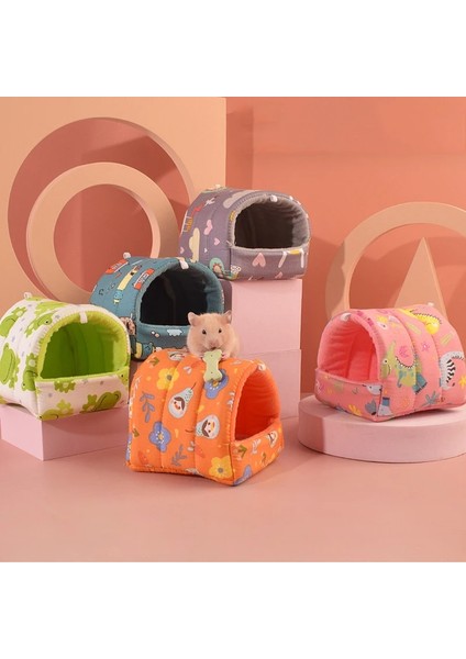 Bir Stil L Boyutu Mini Yumuşak Hayvan Hamak Yuva Gelincik Tavşan Gine Domuzu Sıçan Hamster Fareler Yatak Oyuncak Isıtıcı Yastık Ev Mağara Evcil Hayvan Malzemeleri (Yurt Dışından)