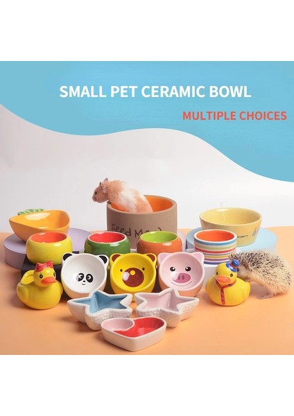 Aşk Tarzı Küçük Pet Çilek Sevimli Desen Hamster Seramik Gıda Su Aperatif Besleyici Evcil Hayvanlar Için Sincap Gine Domuzu Lla Kase (Yurt Dışından) modelleri