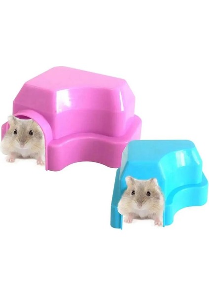 No.1 Stili Hamster Evi Plastik Mini Küçük Hayvanlar Gine Domuzu Lla Kirpi Habitat Sincap Mağarası Hamster Aksesuarları (Yurt Dışından)