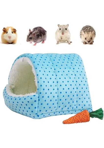 C Tarzı M Boyutu Peluş Hamster Tavşan Evi Mağara Sevimli Gine Domuzu Üçgen Yuva Sıcak Mat Tavşan Halı Sincap Gine Domuzu Peluş Yatak Evcil Hayvan Malzemeleri (Yurt Dışından) fiyatları