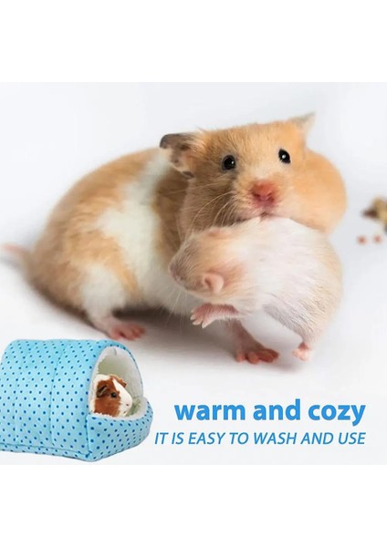 C Tarzı M Boyutu Peluş Hamster Tavşan Evi Mağara Sevimli Gine Domuzu Üçgen Yuva Sıcak Mat Tavşan Halı Sincap Gine Domuzu Peluş Yatak Evcil Hayvan Malzemeleri (Yurt Dışından) indirimleri