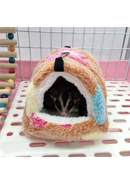 Sarı Stil L Boyutu Kış Sıcak Pet House Kafes Hamster Gine Domuz Yatak Küçük Hayvan Yuva Kemirgengine Domuzratkirpi Evcil Hayvan Ürünleri (Yurt Dışından)