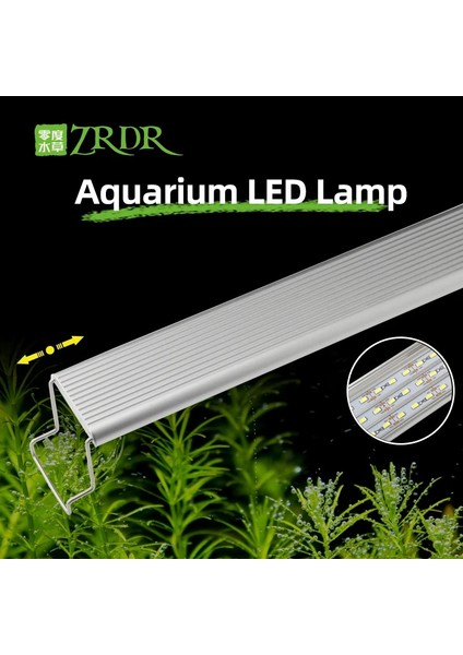 D06-20-200A Tarzı Akvaryum LED Lambaları, Micro Nano Kısaca Akvaryumlar Için Su Bitkilerinin Büyümesi Aile Için Metal Destek Tankı Gün Doğumu ve Gün Batımı (Yurt Dışından)