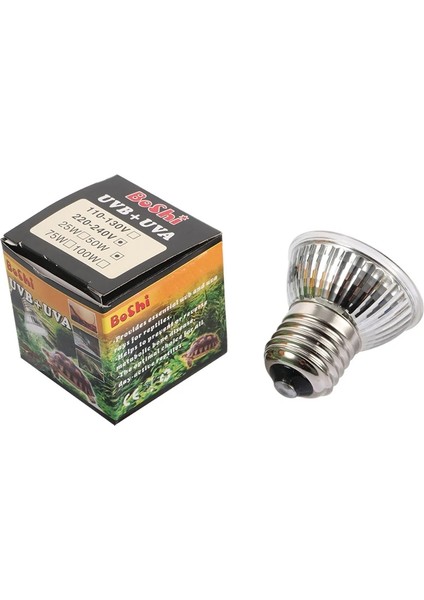 50W Tarzı Sürüngen Isıtma Lambası Tam Spektrum Uva + Uvb3.0 Güneş Lambaları Basking Pet Sürüngenler Kaplumbağa Yılan Kertenkele Örümcek Kurbağa (Yurt Dışından) fırsatları