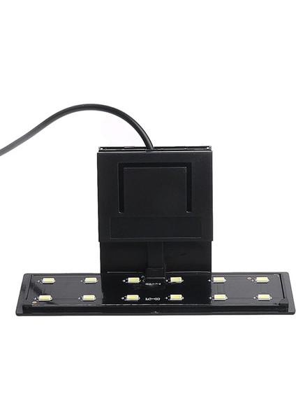 5W 12 LED Akvaryum Balık Tankı Kelepçe Klip Su Tesisi Büyümek Beyaz Renkli Aydınlatma Ab Tak Akvaryum Işığı Akvaryum Aksesuarları (Yurt Dışından) fırsatları