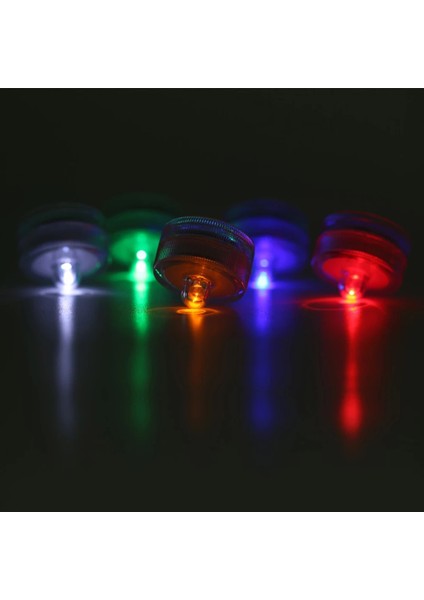 Yeşil Tarzı Akülü Rgb Dalgıç LED Işık IP68 Su Geçirmez Sualtı LED Işık Gece Lambası Balık Tankı Gölet Düğün Parti Işık (Yurt Dışından)