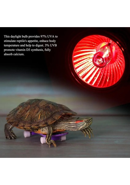 25W Tarzı Uva Uvb Isı Lambası Sürüngen Lamba Ampul Yılan Pet Tam Spektru Lamba Amfibiler Hayvan Sıcaklık Kontrol Cihazı (Yurt Dışından) modelleri