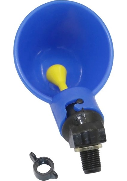 Mavi Stil M Boyutu Kümes Hayvanı Su Içme Bardakları Otomatik Bıldırcın Tavuk Içme Plastken Kümes Hayvanı Tiryakisi Bardak Yetiştirme Ekipmanı (Yurt Dışından)