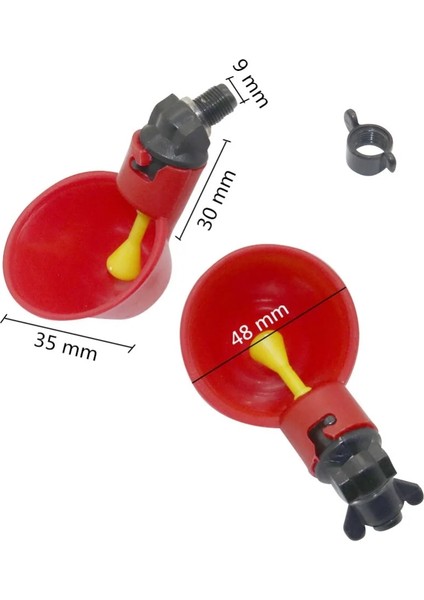 Mavi Stil M Boyutu Kümes Hayvanı Su Içme Bardakları Otomatik Bıldırcın Tavuk Içme Plastken Kümes Hayvanı Tiryakisi Bardak Yetiştirme Ekipmanı (Yurt Dışından) modelleri