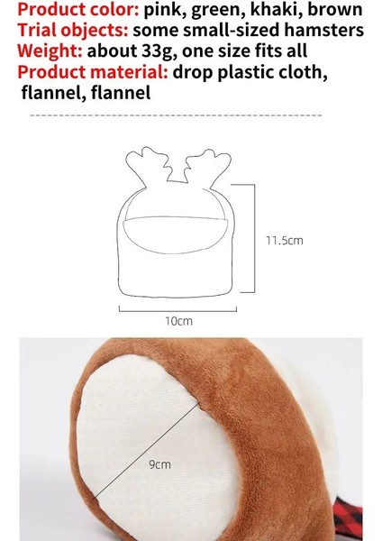 Sarı Stil 12X10X11CM Hamster Yuva Yumuşak Peluş Kış Sıcak Sevimli Pamuk Ev Küçük Kafes Yuva Gine Domuz Sincap Sıçan Yatak Lla Kafes Aksesuarları (Yurt Dışından)