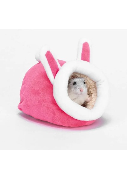 Sarı Stil 12X10X11CM Hamster Yuva Yumuşak Peluş Kış Sıcak Sevimli Pamuk Ev Küçük Kafes Yuva Gine Domuz Sincap Sıçan Yatak Lla Kafes Aksesuarları (Yurt Dışından)