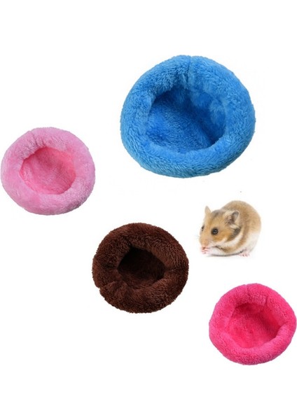 Mavi Stil L Boyutu Evcil Hayvan Malzemeleri Kış Yumuşak Polar Gine Domuz Yatağı Küçük Hayvan Kafesi Mini Mat Hamster Sıçan Yatak Hamster Yatak Kanepe Kirpi (Yurt Dışından)