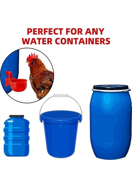 2 Adet Tarzı Tavuk Içme Bardağı Otomatik Tiryakisi Tavuk Besleyici Plastik Kümes Hayvanları Suluk Içme Suyu Besleyici Civcivler Için Ördek Kaz Bıldırcın (Yurt Dışından) fırsatları