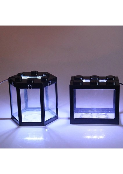 Siyah Stil Mini Uzun Hizmet Ömrü Balık Tankı Işık USB Mini Akvaryum LED 2'' Günlük Işık Dayanıklı LED Akvaryum Işık Çubuğu 2 Inç (Yurt Dışından) modelleri