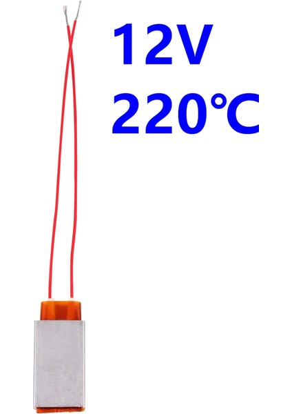 12V-220C Stili Santigrat Derece Ptc Isıtıcılar Isıtma Elemanı Saç Kurutma Makinesi Aksesuarları Kıvırcıklaştırıcılar Isıtıcı Kümes Hayvanı Kuluçka Makinesi 1 Adet (Yurt Dışından)