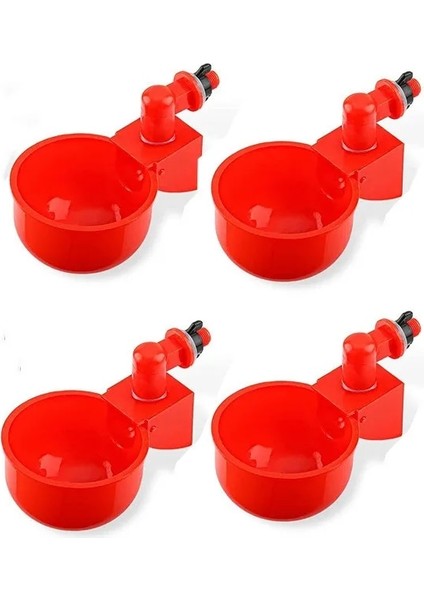 4 Adet Tarzı Tavuk Içme Bardağı Otomatik Tiryakisi Tavuk Besleyici Plastik Kümes Hayvanları Suluk Içme Suyu Besleyici Civcivler Için Ördek Kaz Bıldırcın (Yurt Dışından)