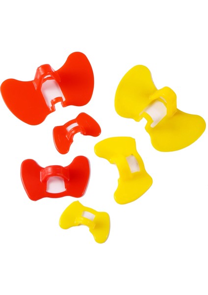 Sarı Stil M Boyutu Ken Gözlük Vizör Gagalamayı Önleme Araçları Büyük Sülün Broyler Kafesli Tavuklar Yavru Horoz Tavuk Tavuskuşu Horoz Dövüşü 4,5 x 2,7 cm (Yurt Dışından)