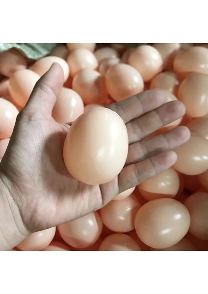 Bej Tarzı 5 Adet Ken Evi Küçük Sahte Yumurta Çiftlik Hayvanı Malzemeleri Kafesleri Aksesuarları Kılavuzu Tavuk Yuva Yumurta Çocuk Oyuncakları Boyama (Yurt Dışından) modelleri