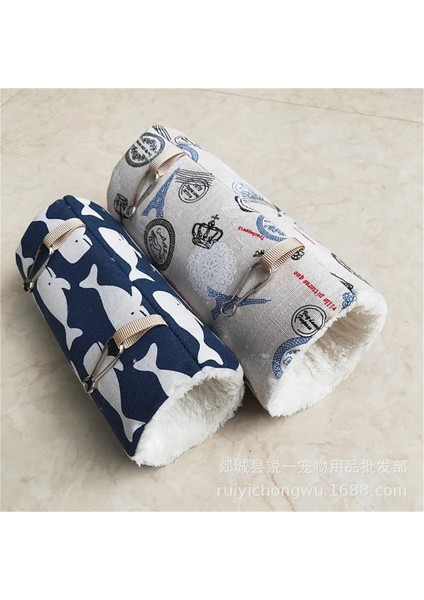 No.6 Stili 22X10X10CM Hamster Kafesi Gelincik Tüneli Hamak Küçük Hayvanlar Için Sıçan Sıcak Hamster Tüp Oyuncak Asılı Yatak Kafesi Hamster Tavşan Gine Domuz (Yurt Dışından)