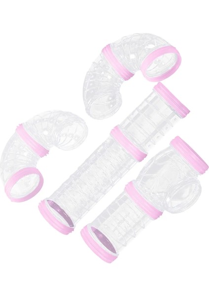 Mavi Stil Küçük Evcil Hayvanlar Için 8 Parça Çok Fonksiyonlu Hamster Tüp Seti Bağlantı Tünelleri (Yurt Dışından) modelleri