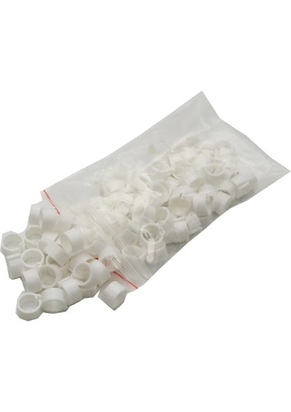 Beyaz Stil mm Iç Çap 7mm Yükseklik Kuş Ayak Ringolors Yazısız Papağan Güvercin Kimlik Halkası Kuş Taşıyıcıları (Yurt Dışından)