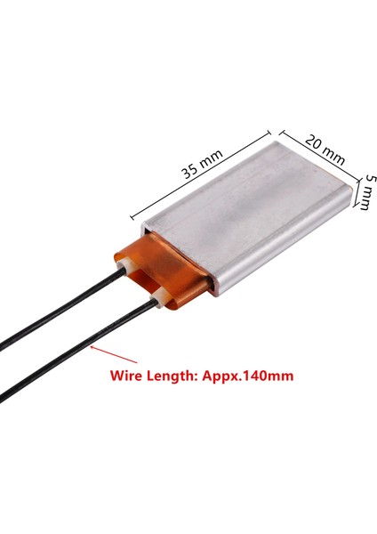 12V-120C Stili Santigrat Derece Ptc Isıtıcılar Isıtma Elemanı Saç Kurutma Makinesi Aksesuarları Kıvırcıklaştırıcılar Isıtıcı Kümes Hayvanı Kuluçka Makinesi 1 Adet (Yurt Dışından) fiyatları