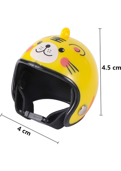 No.4 Stili Ken Kask Küçük Evcil Hayvan Sert Şapka Kuş Bıldırcın Güvercin Şapka Şapka Pet Kuş Kask Dıy Çizgi Film Karakteri Kask Evcil Hayvan Malzemeleri (Yurt Dışından) fiyatları