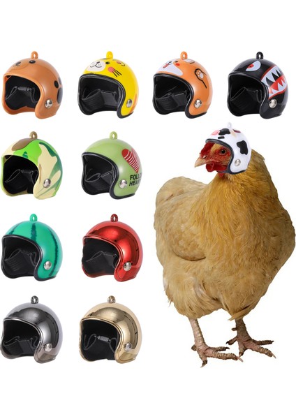 No.4 Stili Ken Kask Küçük Evcil Hayvan Sert Şapka Kuş Bıldırcın Güvercin Şapka Şapka Pet Kuş Kask Dıy Çizgi Film Karakteri Kask Evcil Hayvan Malzemeleri (Yurt Dışından) fırsatları