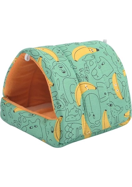 Bir Stil Xl Boyutu Yatak Sıcak Peluş Ev Çadır Mağara Hideout Kafes Dekor Aksesuarları Şeker Planör Cüce Hamster Küçük Tavşan (Yurt Dışından)