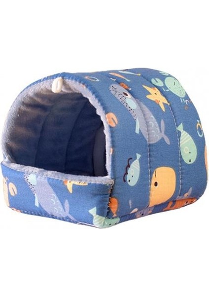 Deniz Dünyası Stili Xl Boyutu Kemirgenler Için Kemirgen Hamak Sıçanlar Hamster Totoro Tavşan Kafesi Evi Gelincik Hamak Gine Domuz Yatağı Küçük Hayvan Sıçan Aksesuarları (Yurt Dışından)