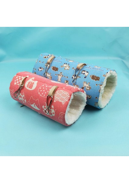 No.6 Stili 22X10X10CM Hamster Kafesi Gelincik Tüneli Hamak Küçük Hayvanlar Için Sıçan Sıcak Hamster Tüp Oyuncak Asılı Yatak Kafesi Hamster Tavşan Gine Domuz (Yurt Dışından)