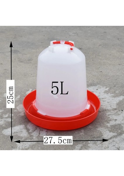 5l Tarzı 1 Adet 6kg Tavuk Tiryakisi Der Horoz Tavuk Içme Su Isıtıcısı Besleme Cihazı Çiftlik Hayvanı Kümes Hayvanları Besleme Sulama Malzemeleri (Yurt Dışından)