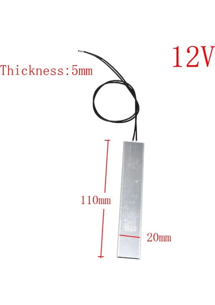 12V Tarzı S Beden 1 Adet Isıtmalı Kuluçka Makinesi Isıtıcı Dıy Yumurta Kuluçka Makinesi Aksesuarları Için Isıtma Elemanı Yedek Parçalar Incubatv 110V 12V (Yurt Dışından)