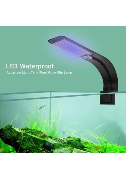 Beyaz Stil Sıcak 10 W LED Akvaryum Işık Balık Tankı Işık Standı Balık Tankı Aydınlatma Su Tesisi Işık Su Geçirmez Klipsli Lamba Balık Tankı Için (Yurt Dışından) fiyatları