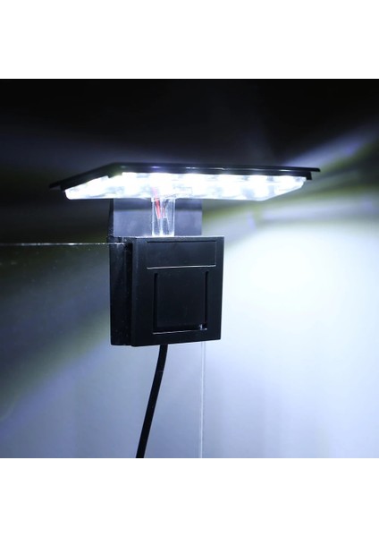 Beyaz Stil 6W 12 LED Akvaryum Işığı Kelepçe Klipsi Akvaryum Lambası Beyaz Işık Taşınabilir Ab Tak AC220V Işık Balık Kavanozu Lamba Akvaryum Aksesuarları (Yurt Dışından) modelleri